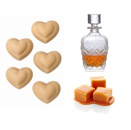 Wax melts 5 τεμαχίων με άρωμα Whiskey Caramel