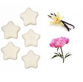 Wax melts 5 τεμαχίων με άρωμα Βανίλια Παιώνια