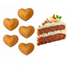Wax melts 5 τεμαχίων με άρωμα Carrot Cake