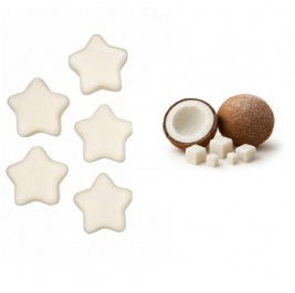 Wax melts 5 τεμαχίων με άρωμα Coconut Butter
