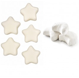 Wax melts 5 τεμαχίων με άρωμα Κουραμπιές